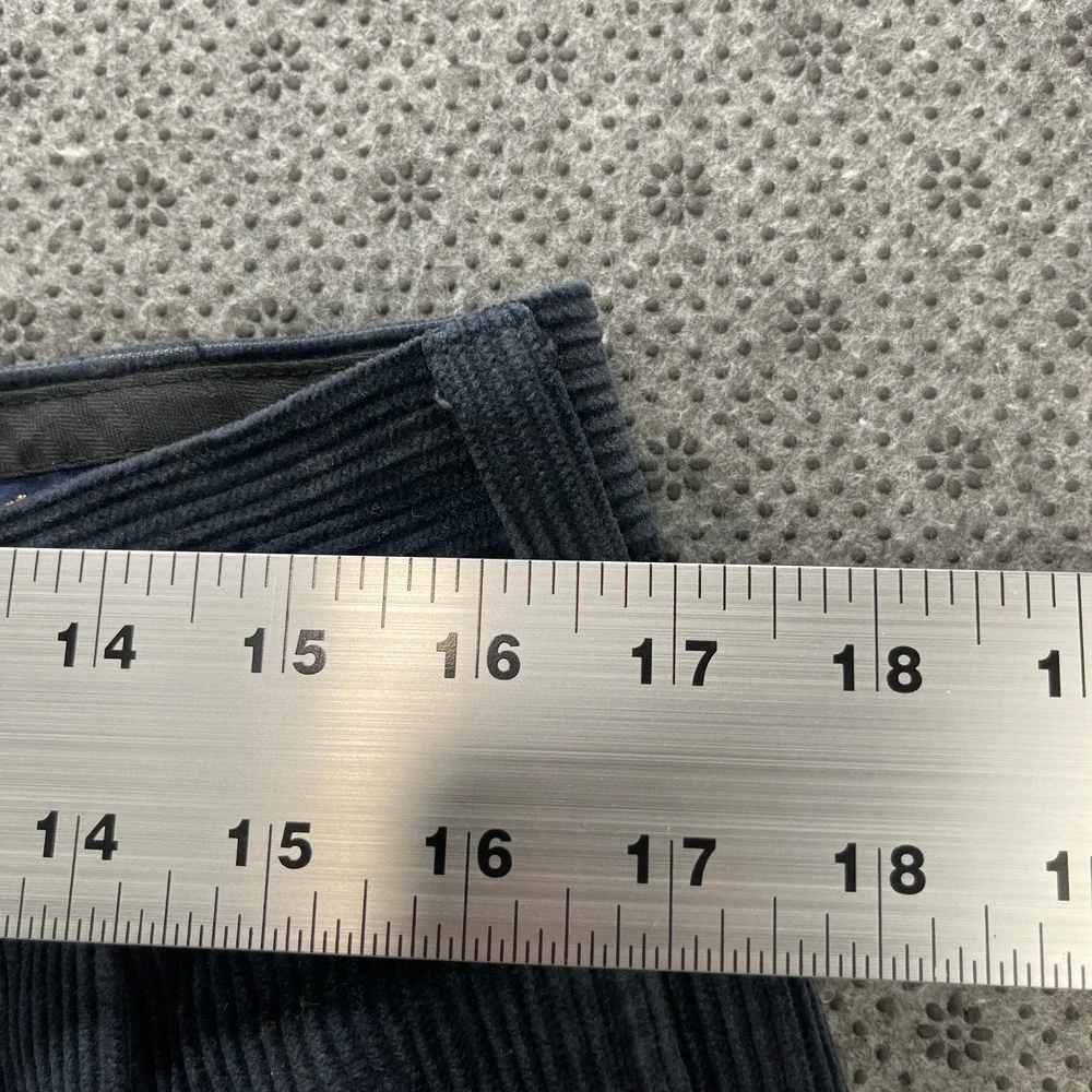Brooks Brothers Elliot Pleated Corduroy Pants Mens 34x32 Cuffed French Fabric